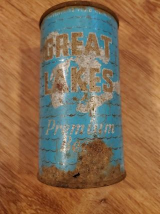 Great Lakes Premium Flat Top Beer Can Schoenfen Edelweiss Chicago Il White Lakes