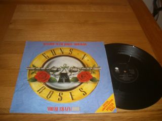 Guns N Roses - Welcome To The Jungle.  12 " Poster Sleeve