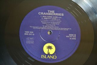 The Cranberries ‎– Linger 10  Vinyl 1994 Island Records ‎– 10 IS 559 6
