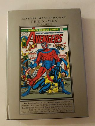 Marvel Masterworks The X - Men Vol 8 Hc Hardcover Hulk 181 Avengers 110 Wolverine