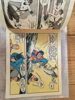 Aquateers Meet The Friends Ultra Rare Mini Comic Promo 1979 DC Superman 11