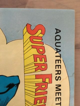 Aquateers Meet The Friends Ultra Rare Mini Comic Promo 1979 DC Superman 7