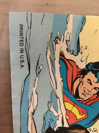 Aquateers Meet The Friends Ultra Rare Mini Comic Promo 1979 DC Superman 9