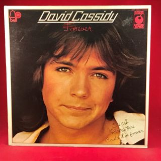 David Cassidy Forever 1975 Uk Vinyl Lp Cherish C