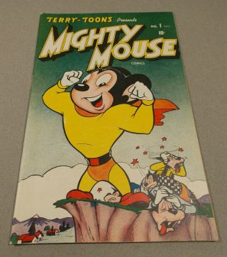 Mighty Mouse 1 Timely Comics Fall 1946 Stan Lee