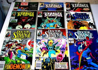 Doctor Strange 1 To 9 Sorcerer Supreme Run Of Nine (9) Marvels
