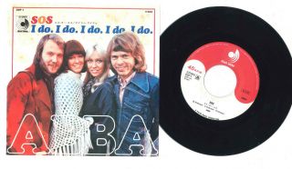 7 " Abba Sos / I Do.  I Do.  I Do.  I Do.  I Do.  Dsp1 Discomate Japan Vinyl Promo