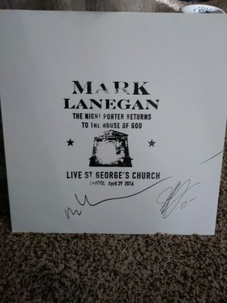 Mark Lanegan: The Night Porter Returns To The House Of God - Signed Vinyl Lp
