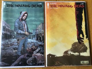 The Walking Dead 192 & 193 Death Of Rick Last Issue First Prints