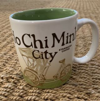 Starbucks Global Icon Series Ho Chi Minh City,  Vietnam - Ceramic Coffee Mug; Euc;