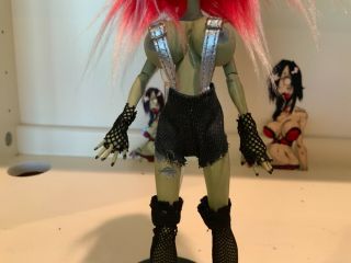 Custom One of a kind fan created Zombie Tramp style doll 4 Monster high OOAK 4