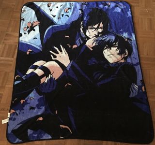 Black Butler Soft Fleece Throw Blanket Anime