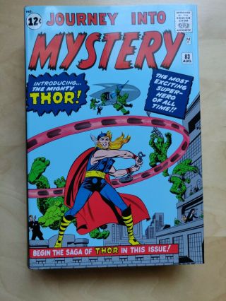 The Mighty Thor Omnibus Vol 1 Marvel Oop 1st Printing Dm Jack Kirby Cover Nm