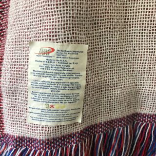 VTG Pepsi Cola Blanket Throw 57” x 45” 5