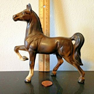 Vintage Relco Japan Porcelain Well Bred High Stepping Horse