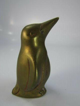 Vintage Brass Penguin Cast 30023 4