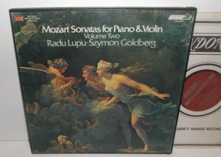Csa - 2244 Mozart Piano & Violin Sonatas Volume 2 Radu Lupu & Szymon Goldberg 2lp