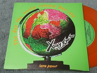X - Ray Spex - The Day The World Turned Day - Glo - 1978 Emi First Press Orange Vinyl