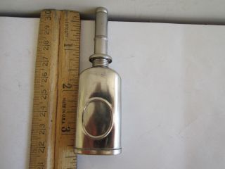 Mini Oil Can: Metal Pinpoint Needle – 3.  5”h X 1”w X1/2”d - Collectable/rare