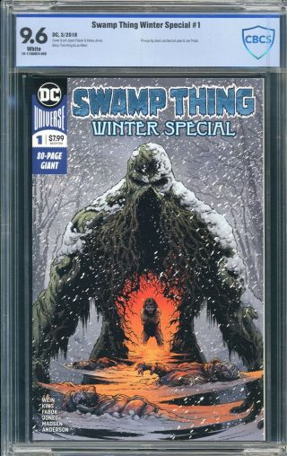 Swamp Thing Winter Special 1 - Cbcs 9.  6 Nm,  - Dc 2018 - Tom King Not Cgc