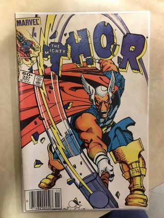 Thor 337 First Appearance Of Beta Ray Bill
