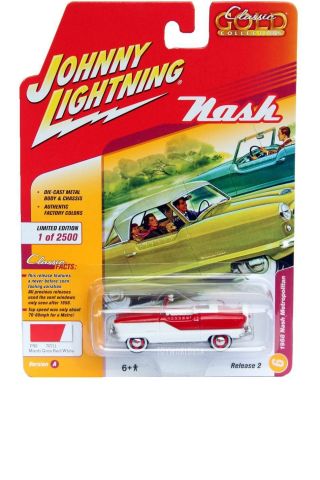 2018 Johnny Lightning Classic Gold Nash 1958 Nash Metropolitan 6 Rel2,  Versa
