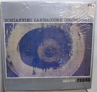 Giancarlo Schiaffini,  Iannaccone,  Eugenio Colombo Lp Jazz - Improvisation - Rare