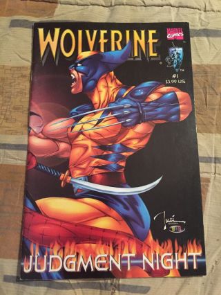 Wolverine Judgement Night 1 Billy Tucci Shi Hard To Find [marvel,  2000]