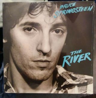 Bruce Springsteen The River 1980 12 " Double Vinyl Record Lp 1980