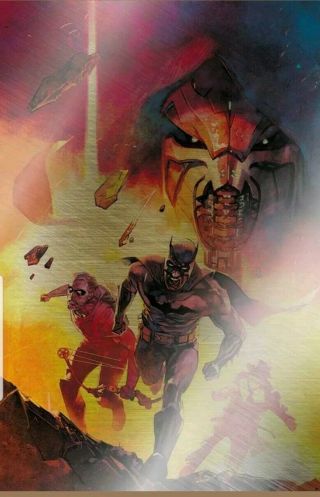 DC EVENT LEVIATHAN 1 2019 GOLD FOIL VARIANT BENDIS MALEEV In Hand 3