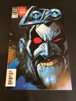 Lobo First Issue 1 (1990) Nm 9.  4 Rare 