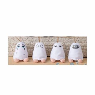 Kamigaminoki Mini Stuffed With Rubber String 4 Kinds Of Medjed H 90 Mm Plush