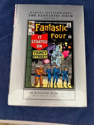 The Fantastic Four Volume 3 21 - 30 Marvel Masterworks Hc Hard Cover