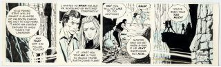 Al Williamson Secret Agent Corrigan 4/13/73 Daily Comic Strip - 4 Panel