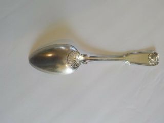 19th C.  Chinese Sterling Silver Serving Spoon,  75 grams 5