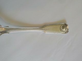 19th C.  Chinese Sterling Silver Serving Spoon,  75 grams 6