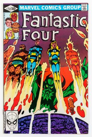 Fantastic Four 232 (1981 Marvel) 1st Full John Byrne Elementals Diablo Nm
