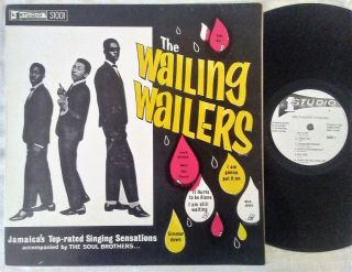 Wailing Wailers  Studio One Ja Ska Rocksteady Soul Reggae Lp/vinyl - Bob Marley