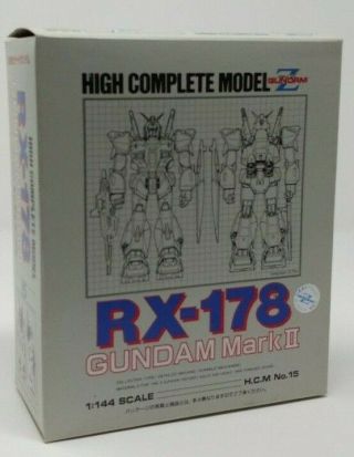 Bandai Hcm 15 High Complete Model 1/144 Rx - 178 Gundam Mk Ii Mib
