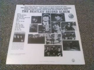THE BEATLES - SECOND ALBUM LP EX (,) U.  S CAPITOL STEREO ST 2080 70s ISSUE 5