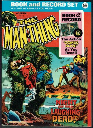 Power Record Comics 16 Fn,  /6.  5 - Man - Thing Story