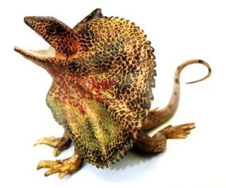 Science & Nature 78001 Frilled Lizard Animals Of Australia Toy Figurine - Nip