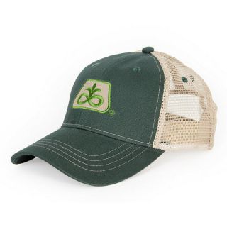 Pioneer Seed Green & Tan Mesh Back Trademark Logo Cap Hat Ps02