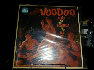 Robert Drasnin Voodoo Exotic Music From Polynesia & The Far East Tops Lp Mono