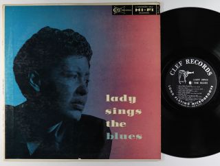 Billie Holiday - Lady Sings The Blues Lp - Clef - Mg C - 721 Mono Dg