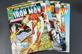 Marvel Comics The Invincible Iron Man 119 - 121 123 - 126 F/vf