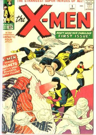 Xmen 1 Custom Made Cover With 2017 Reprint Cyclops Beast Professor X Reprint
