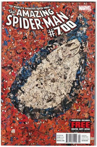 The Spider Man 700 Death Of Peter Parker M/nm (february 2013,  Marvel)