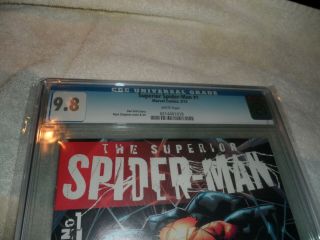 Superior Spider - Man 31,  Midtown,  Black Cat,  Venom,  CGC Graded 9.  8 NM/MT,  Rare,  Hot 2