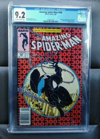 The Spider - Man 300 (may 1988,  Marvel) Cgc 9.  2